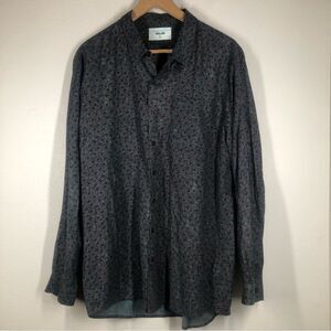 ROLLA'S Men's Button Up Long Sleeve Shirt Large